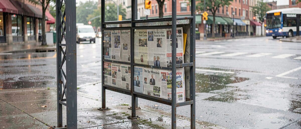 The Saturday classifieds, read the way they were meant to be read.